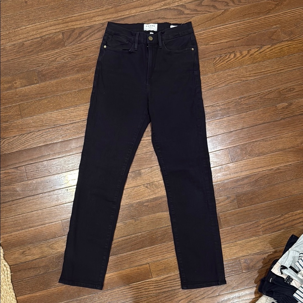Frame Le High Straight Jeans